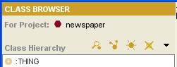 top of Class Browser
